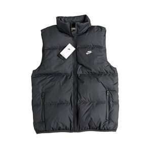 $150 Nike Sportswear Club Therma-FIT Puffer Down Vest Men's Size IB2977-068 NEW